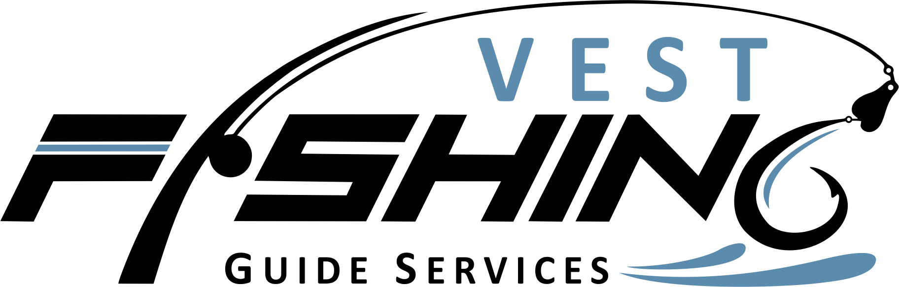 vest fishing guide logo